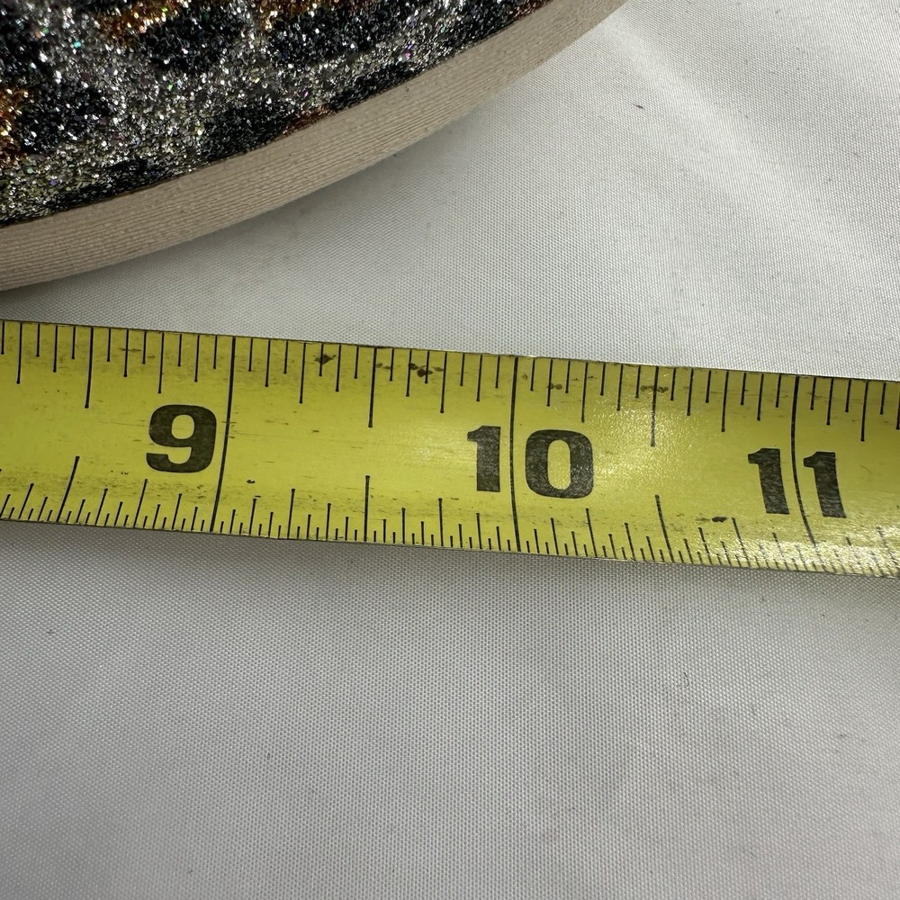 Women's TOMS Alpargata Glitter Animal Print Slip-On Comfort Shoes US Size 11 - Picture 8 of 8